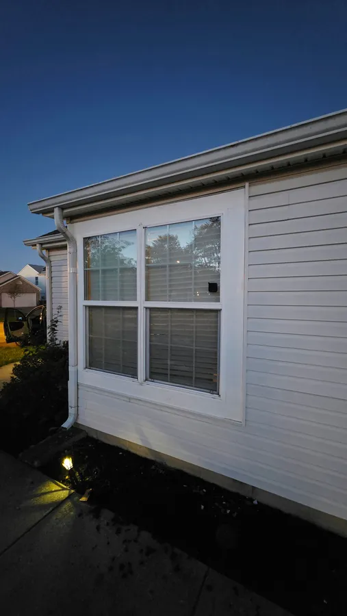 Exterior window trim — After