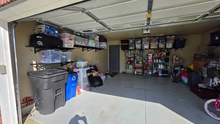 Garage shelving — After