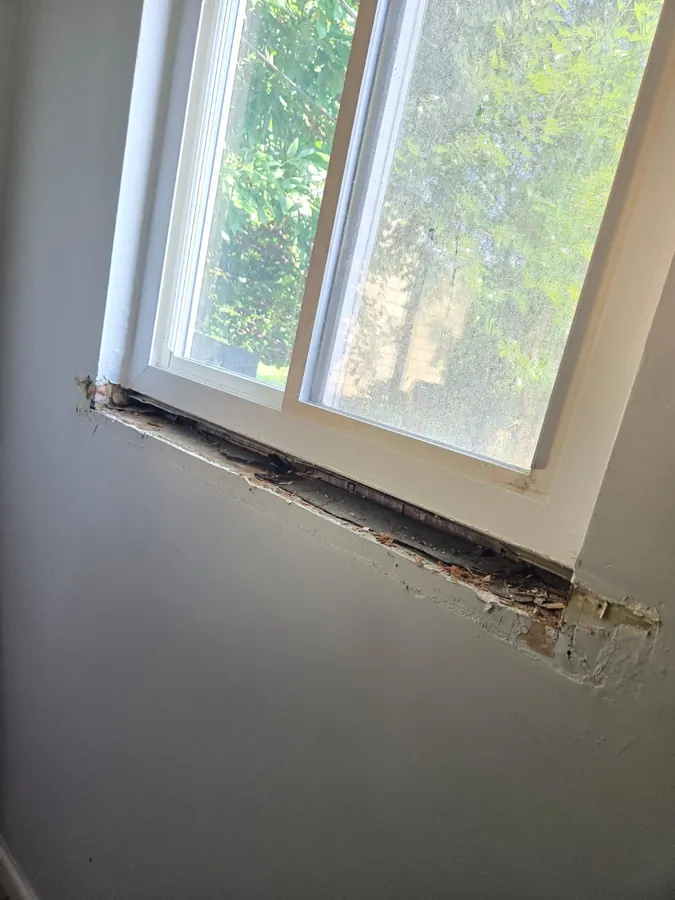 Window Sill Replacement — Before